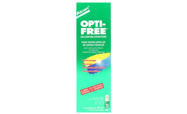 Opti-Free 30x10ml - Vue de face