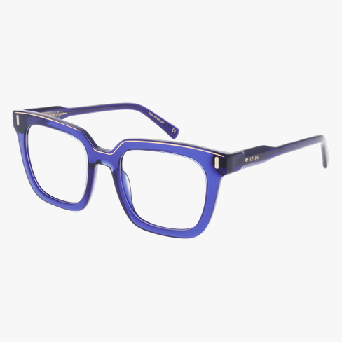 LUNETTES DE VUE femme CARACTERES FIL D'OR REVEUSE bleu