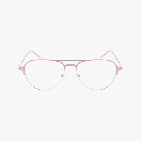 LUNETTES DE VUE femme MAGIC 101 rose/argenté Vue de face