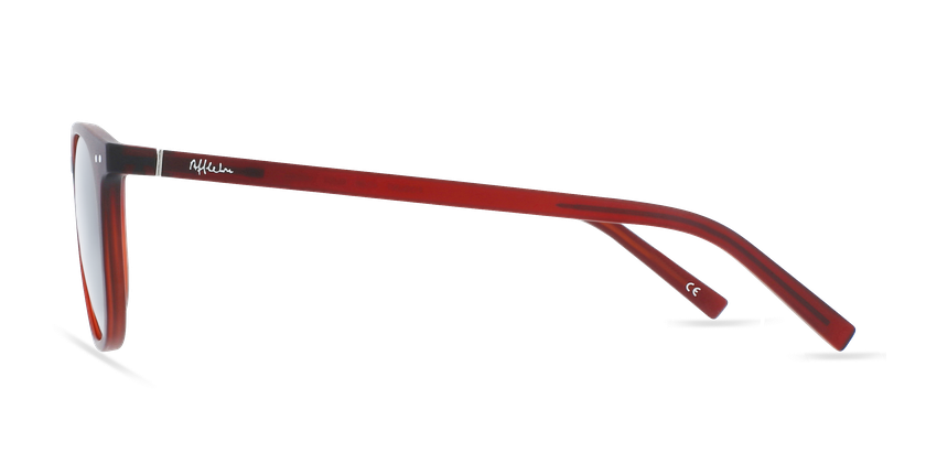 Óculos graduados FORTY (Pré-graduados) Solar vermelho/vermelho - Vista de frente