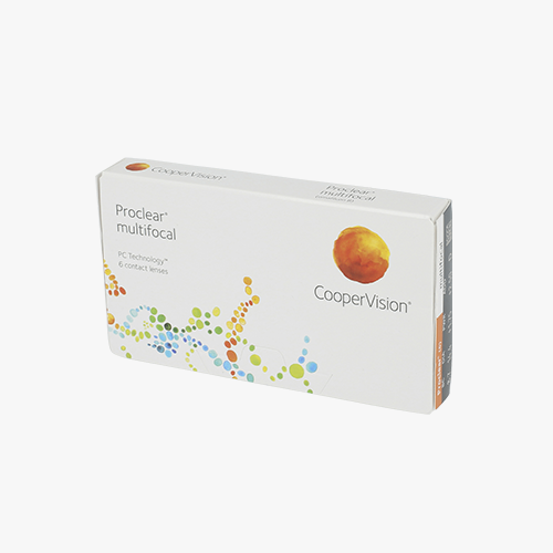 Lentilles de contact Proclear® Multifocal 6L - Vue de face