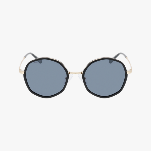 LUNETTES DE SOLEIL femme PAVIA noir/doré Vue de face