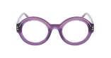 LUNETTES DE VUE CARACTERES FIL D'OR PERSPICACE violet - Vue de face