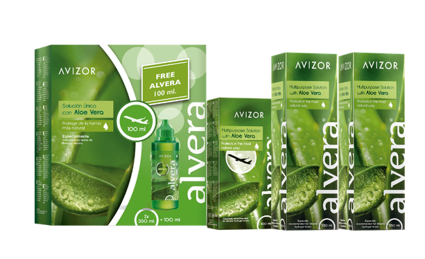 Alvera 2x350ml + 100ml - Vue de face