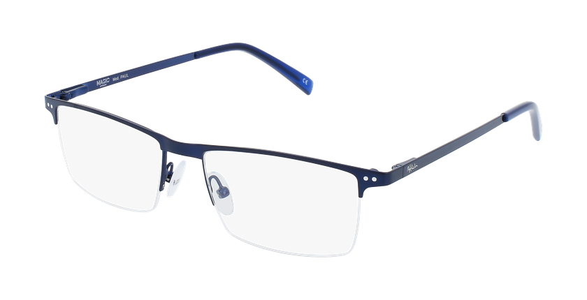 LUNETTES DE VUE homme MAGIC PAUL bleu/bleu foncé mat - Vue de face