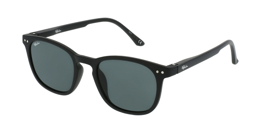 LUNETTES DE SOLEIL enfant VALME noir - vue de 3/4