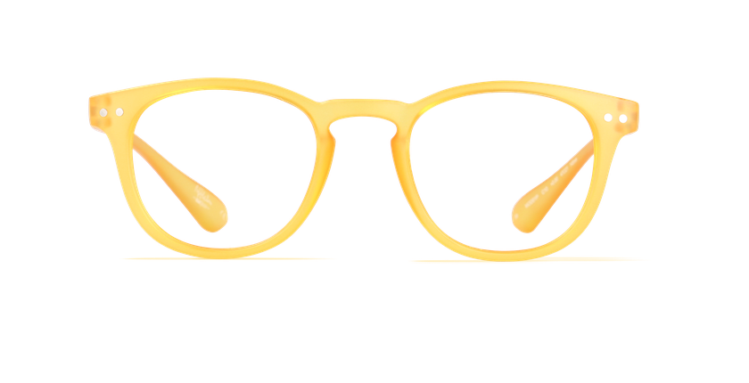 Óculos graduados BLUEBLOCK amarelo - Vista de frente