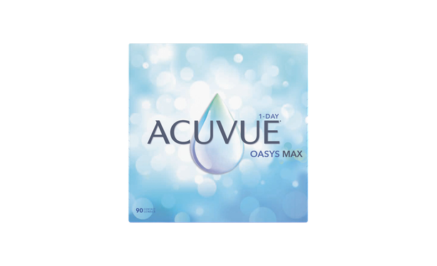 Lentilles de contact Acuvue® Oasys Max 1 Day 90L - Vue de face