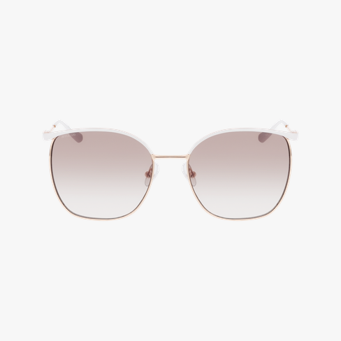 ÓCULOS DE SOL senhora VIA dourado/branco Vista de frente