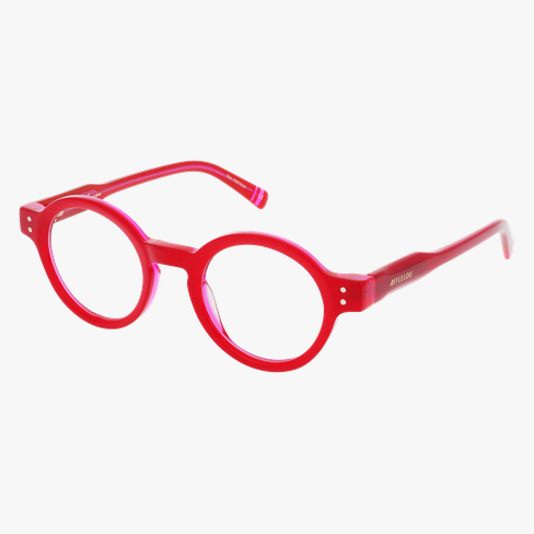 LUNETTES DE VUE femme CARACTÈRES POÉTIQUE rouge/rose
