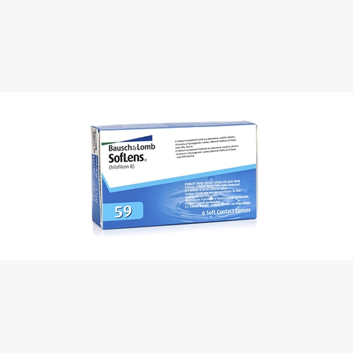 Lentilles de contact SofLens 59 6L - Vue de face