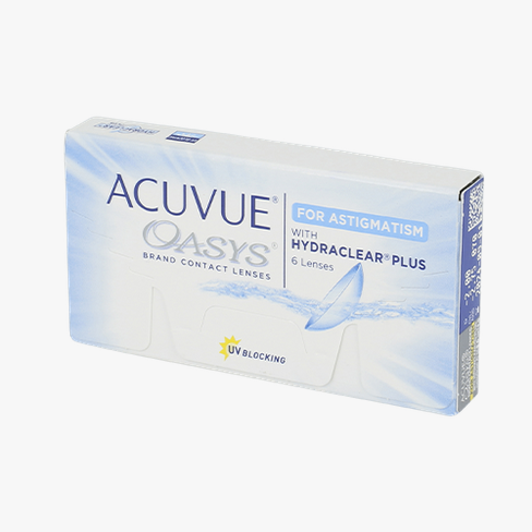 Lentilles de contact Acuvue® Oasys® for Astigmatism 6L Vue de face