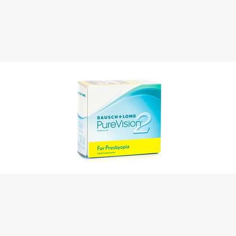 Lentilles de contact PureVision 2 HD for Presbyopia Vue de face