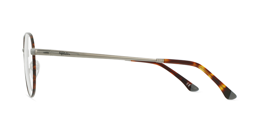 Óculos graduados MAGIC 95 TO tartaruga/prateado - Vista lateral