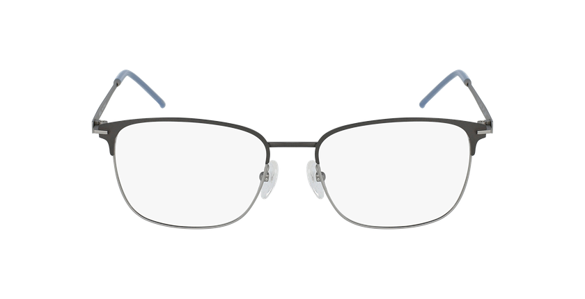 Óculos graduados homem URANUS GR cinzento - Vista de frente