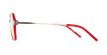 LUNETTES DE VUE femme MAGIC MOANA rouge - Vue de face