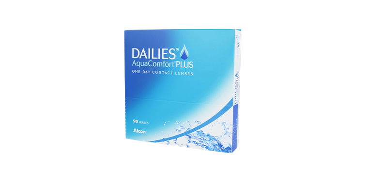 Lentilles de contact Dailies AquaComfort Plus 90L