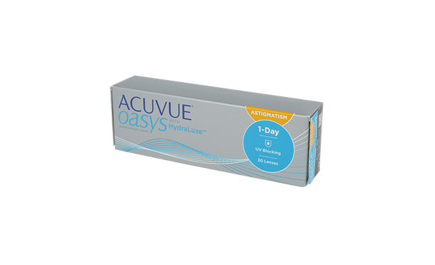 Lentilles de contact Acuvue® Oasys® 1 Day for Astigmatism 30L - Vue de face