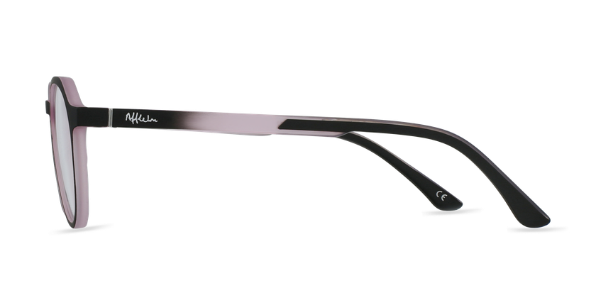 ÓCULOS GRADUADOS criança MAGIC 77 BK - ECO FRIENDLY preto/rosa - Vista de frente