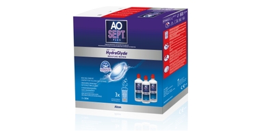 Aosept plus Hydraglyde 3x360 ml