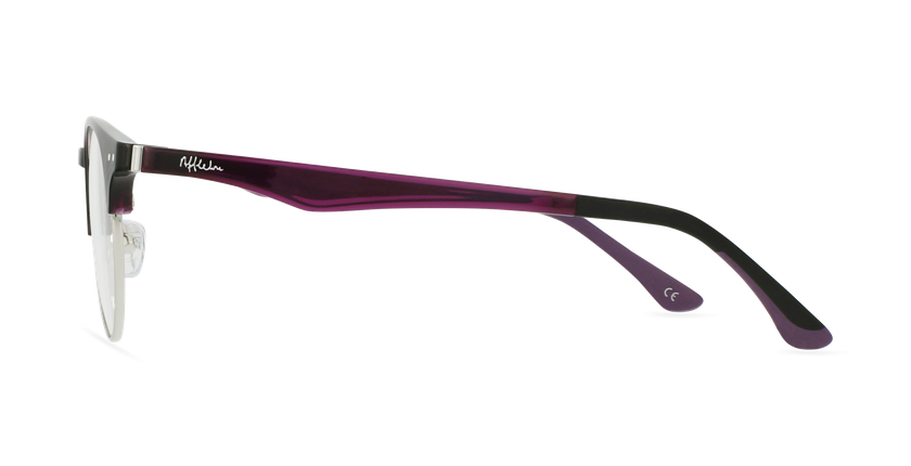 Óculos graduados MAGIC 93 PU ECO FRIENDLY violeta/prateado - Vista lateral