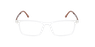 Óculos graduados homem MAGIC 130 CR branco/prateado