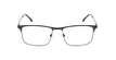 Óculos graduados homem MAGIC 104 GU preto/cinzento - Vista de frente