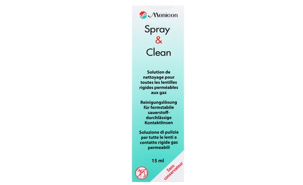 Spray Clean 15ml - Vue de face
