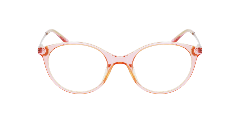 Óculos graduados senhora LUCILE PK (TCHIN-TCHIN+1€) rosa - Vista de frente