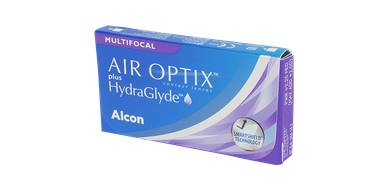 Lentilles de contact Air Optix Plus Hydraglyde Multifocal 6L
