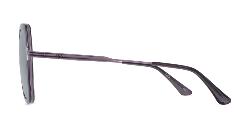 LUNETTES DE SOLEIL femme FAYA violet - Vue de face