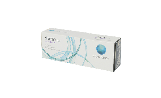 Lentilles de contact Clariti 1-Day Multifocal 30 L - Vue de face