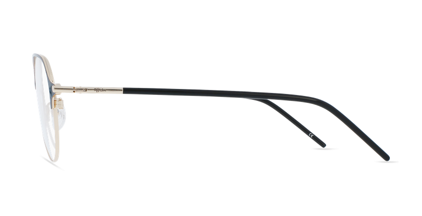 LUNETTES DE VUE MAGIC 101 noir/doré - Vue de face