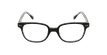 Óculos graduados criança MARCEL BK (TCHIN-TCHIN +1€) preto - Vista de frente