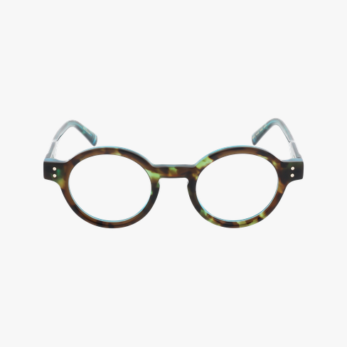 LUNETTES DE VUE femme CARACTÈRES POÉTIQUE écaille Vue de face