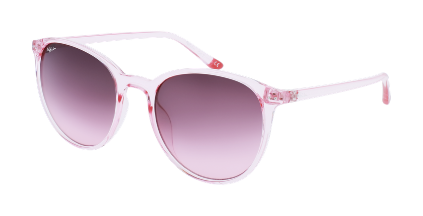Óculos de sol senhora LINOLA PK rosa - Vista de frente