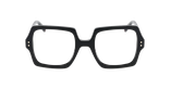 Lunettes de vue femme CARACTÈRES CHARISMATIQUE noir/rouge - Vue de face