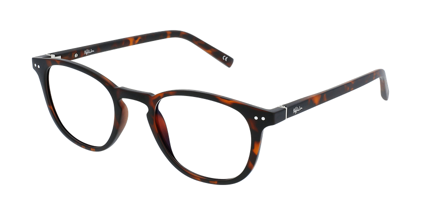 LUNETTES DE VUE FORTY anti-lumière bleue Écaille écaille/écaille - Vue de face