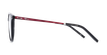 LUNETTES DE VUE femme MAGIC 123 noir/violet - Vue de face