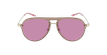 Óculos de sol WAIMEA GD dourado/rosa - Vista de frente