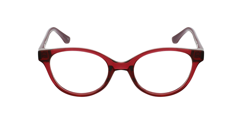 LUNETTES DE VUE enfant RZERO21 violet/rose - Vue de face