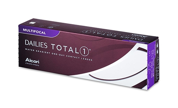 Lentilles de contact Dailies Total 1 Multifocal 30L - Vue de face Lentilles de contact Dailies Total 1 Multifocal 30L - Vue de face