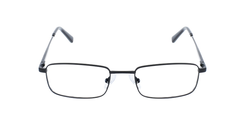 Óculos graduados homem CYRIL BK (TCHIN-TCHIN +1€) preto/preto - Vista de frente
