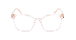 LUNETTES DE VUE femme CARACTERES FIL D'OR EFFRONTEE rose - Vue de face