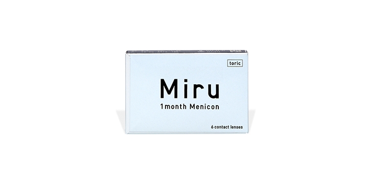 Lentilles de contact Miru 1 month Toric 6 L
