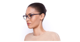 LUNETTES DE VUE femme MAGIC 45 BLUEBLOCK violet - vue de 3/4