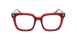 LUNETTES DE VUE femme REVEUSE rouge - Vue de face