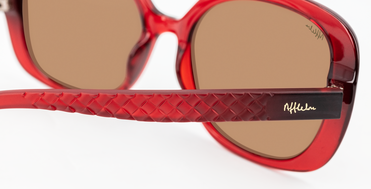 ÓCULOS DE SOL senhora Sally Polarized vermelho