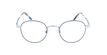 Óculos graduados MAGIC 132 BL azul/prateado - Vista de frente