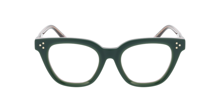LUNETTES DE VUE femme CARACTÈRES ARTISTE vert - Vue de face